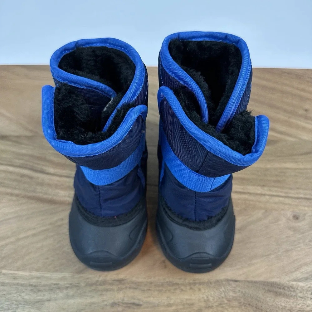 New Kids Kamik Snowbug 5 Insulated Faux Fur Lined Waterproof Snow Boots Size 5 C